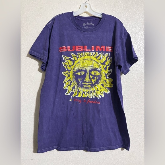Sublime Purple Graphic T-Shirt L - Picture 2 of 2